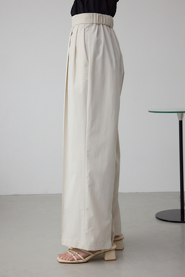 C/T撥水タックワイドパンツ 詳細画像