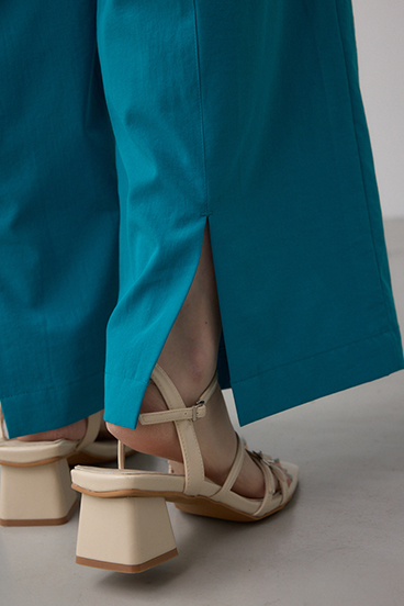 C/T撥水タックワイドパンツ 詳細画像