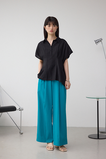 C/T撥水タックワイドパンツ 詳細画像