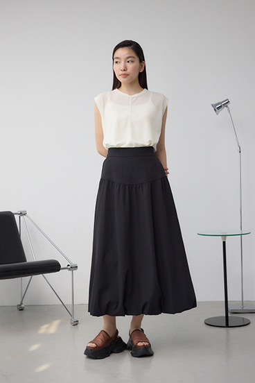 C/T撥水バルーンギャザースカート 詳細画像