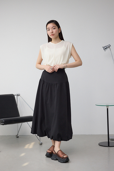 C/T撥水バルーンギャザースカート 詳細画像