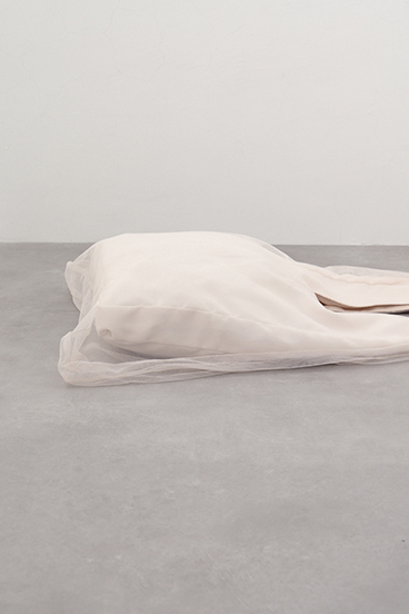 チュールレイヤードトートバッグ 詳細画像