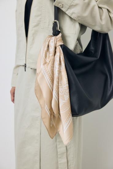 ペイズリー柄スカーフ 詳細画像