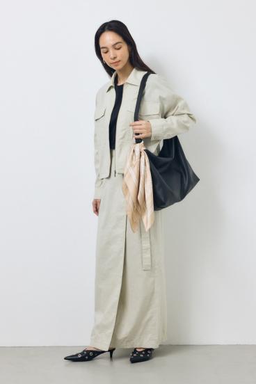 ペイズリー柄スカーフ 詳細画像