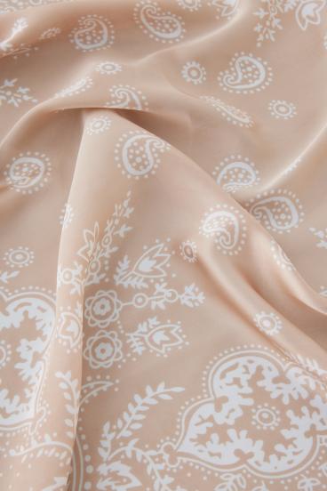 ペイズリー柄スカーフ 詳細画像