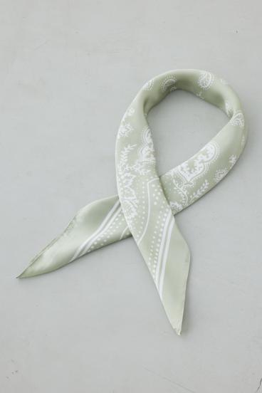 ペイズリー柄スカーフ 詳細画像