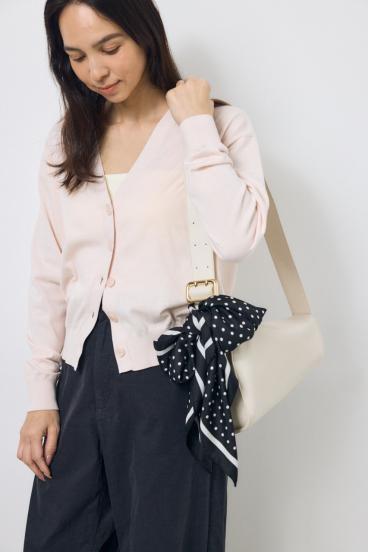 ドット柄スカーフ 詳細画像