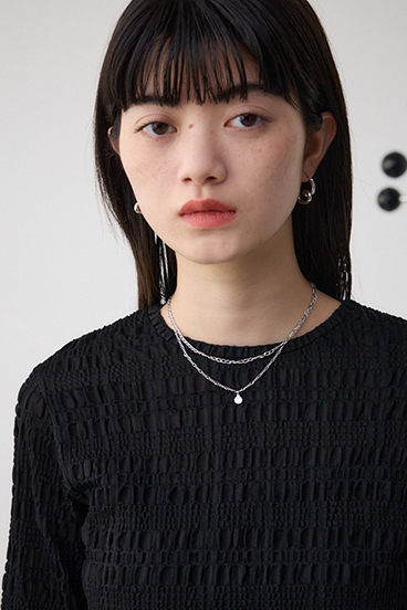 プチコインモチーフ2連ネックレス 詳細画像