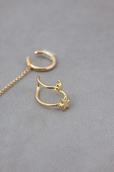 アスタリスクイヤーカフセット 詳細画像