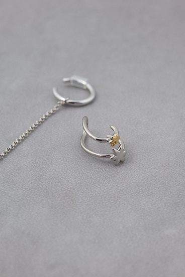 アスタリスクイヤーカフセット 詳細画像