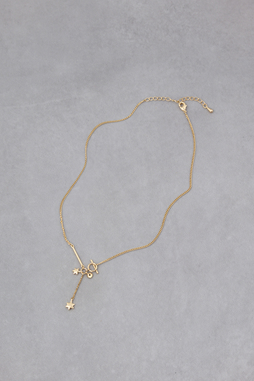アスタリスクマルチチャームネックレス 詳細画像