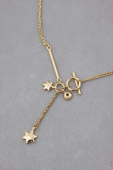 アスタリスクマルチチャームネックレス 詳細画像