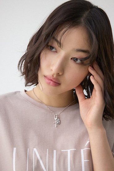 マルチチャームネックレス 詳細画像