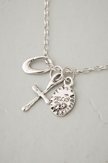 マルチチャームネックレス 詳細画像