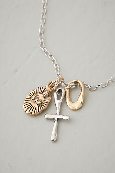 マルチチャームネックレス 詳細画像