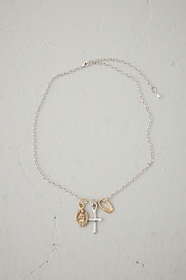 マルチチャームネックレス 詳細画像