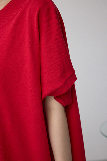 Vネックワイドルーズニット 詳細画像