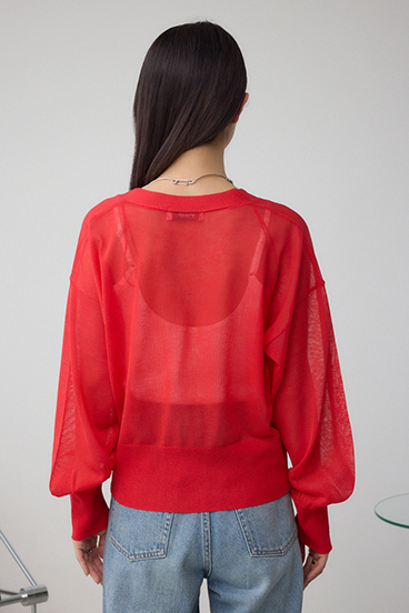 シアードルマンニットカーディガン 詳細画像