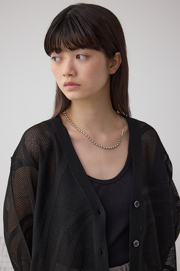 スカシガラニットカーデ 詳細画像