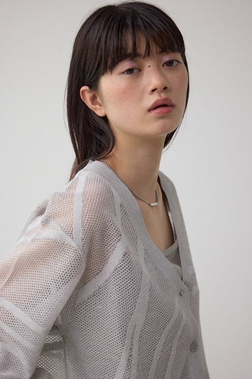 スカシガラニットカーデ 詳細画像