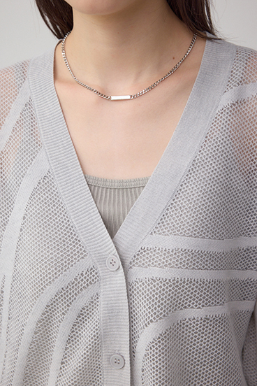 スカシガラニットカーデ 詳細画像
