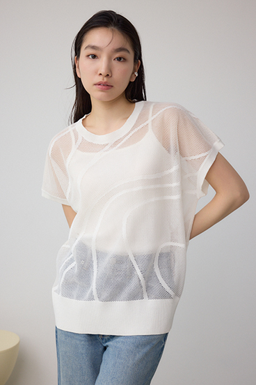 スカシガラドルマンニット 詳細画像