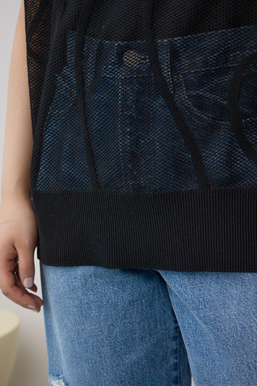 スカシガラドルマンニット 詳細画像