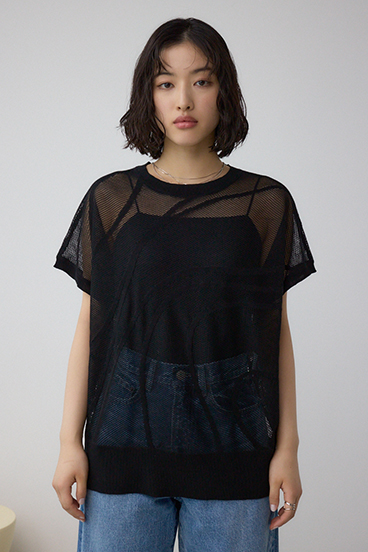 スカシガラドルマンニット 詳細画像