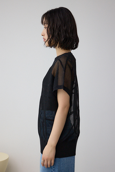 スカシガラドルマンニット 詳細画像