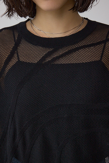 スカシガラドルマンニット 詳細画像