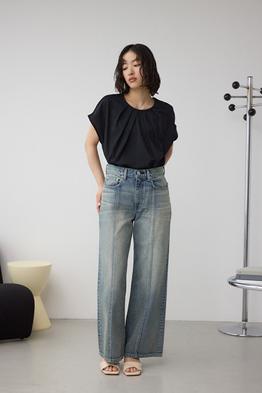 フロントタックカットトップス 詳細画像