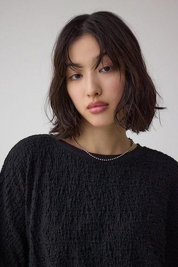 カットジャカードトップス 詳細画像