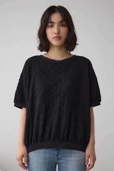 カットジャカードトップス 詳細画像