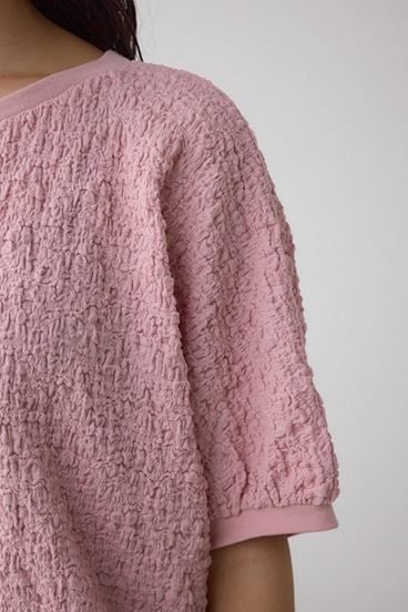 カットジャカードトップス 詳細画像