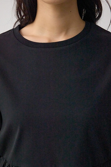 袖カフスペプラムトップス 詳細画像