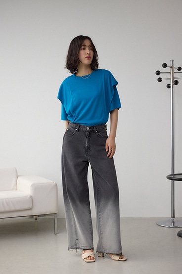 ラッフルカットトップス 詳細画像