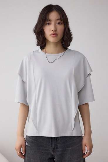 ラッフルカットトップス 詳細画像