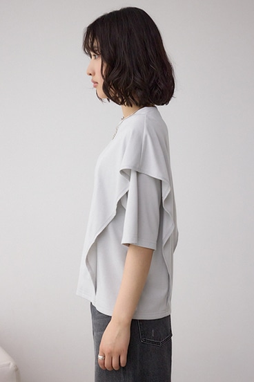 ラッフルカットトップス 詳細画像