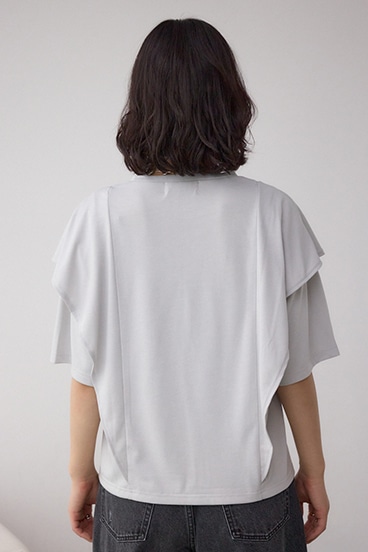 ラッフルカットトップス 詳細画像