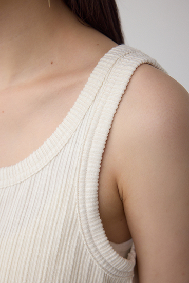 2WAYリブタンクトップ 詳細画像