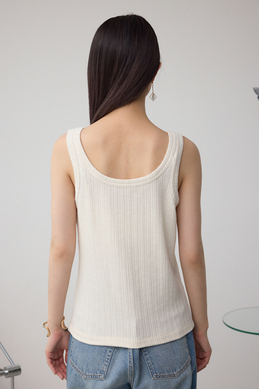 2WAYリブタンクトップ 詳細画像