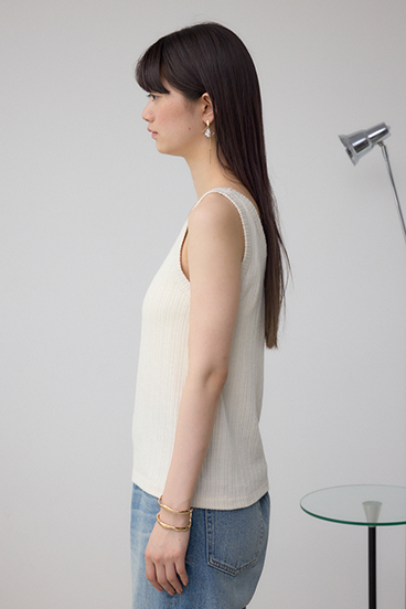 2WAYリブタンクトップ 詳細画像