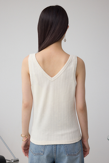 2WAYリブタンクトップ 詳細画像