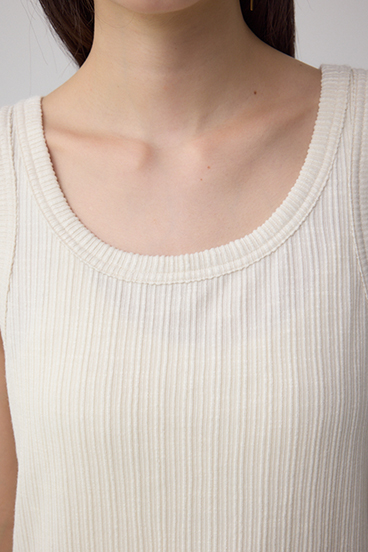 2WAYリブタンクトップ 詳細画像