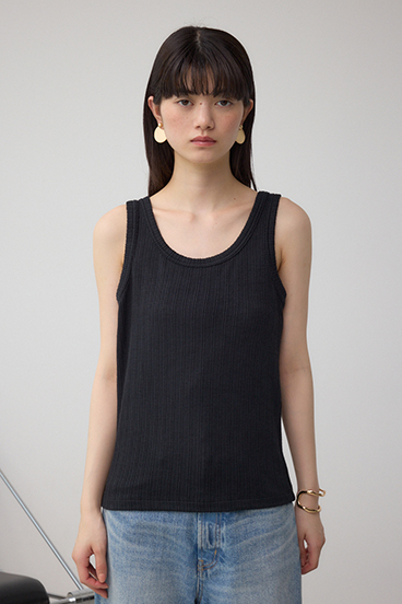 2WAYリブタンクトップ 詳細画像