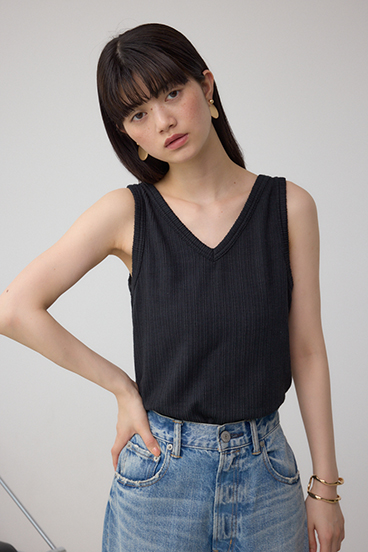 2WAYリブタンクトップ 詳細画像