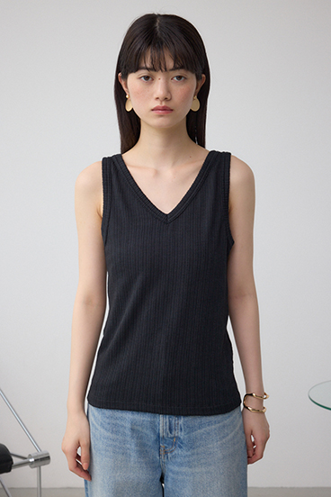 2WAYリブタンクトップ 詳細画像