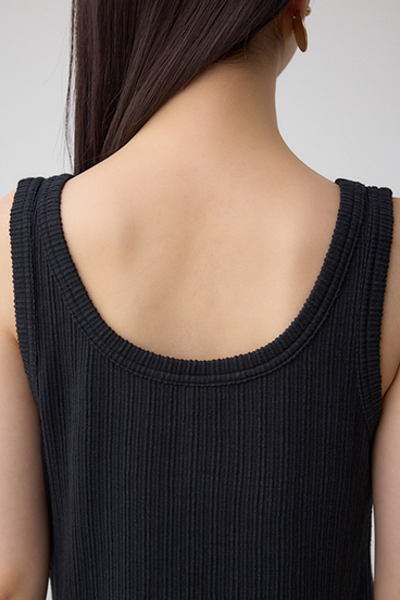 2WAYリブタンクトップ 詳細画像