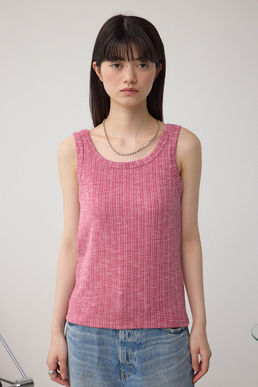 2WAYリブタンクトップ 詳細画像