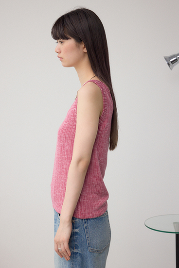 2WAYリブタンクトップ 詳細画像